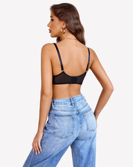 Lace Underwire Bra Mesh Unlined Bra