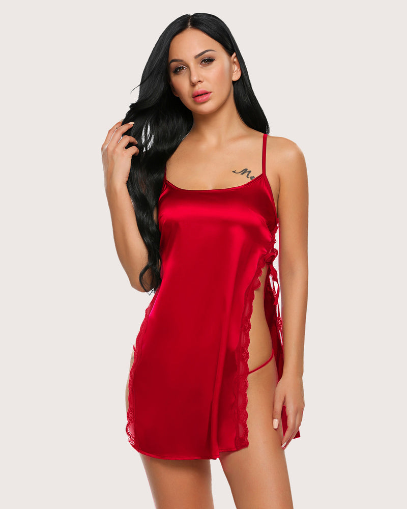 Christmas Satin Nightwear
