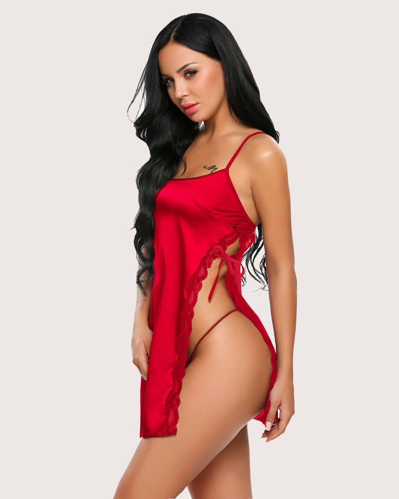 Christmas Satin Nightwear