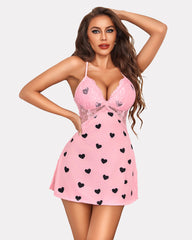 Christmas Lingerie Lace Sleepwear