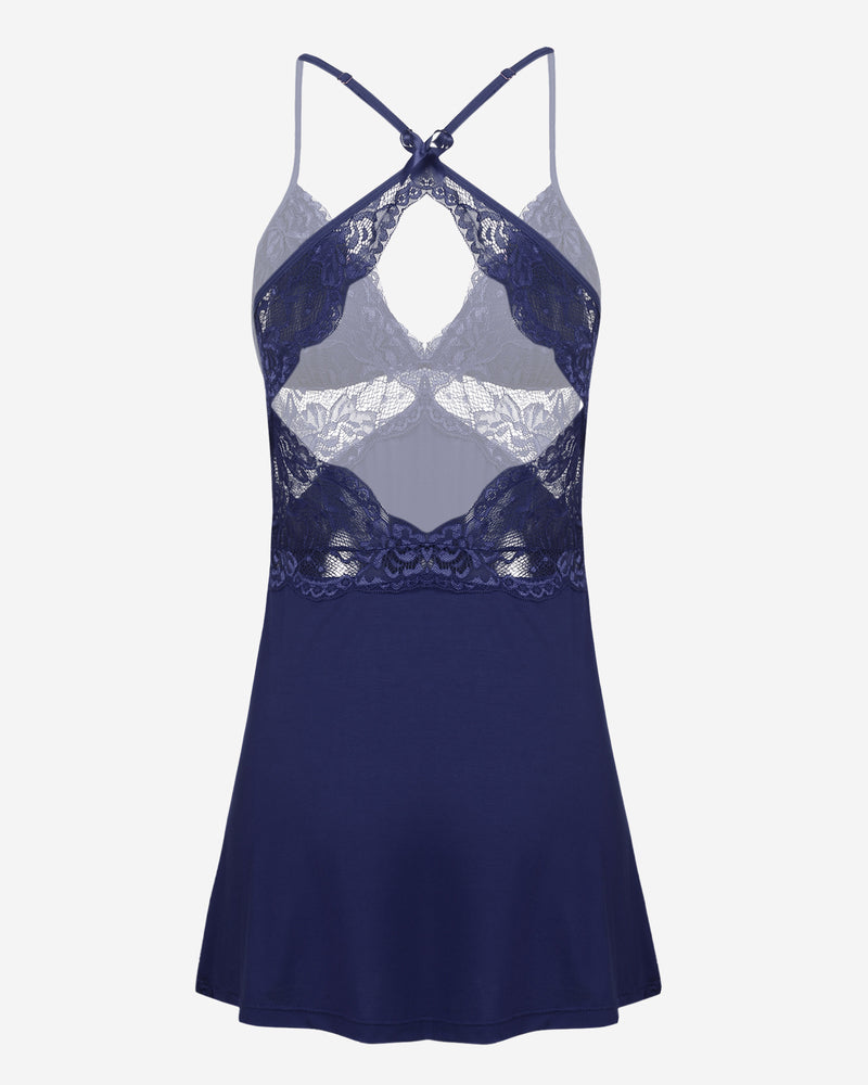 Lace Leopard Chemise Lingerie