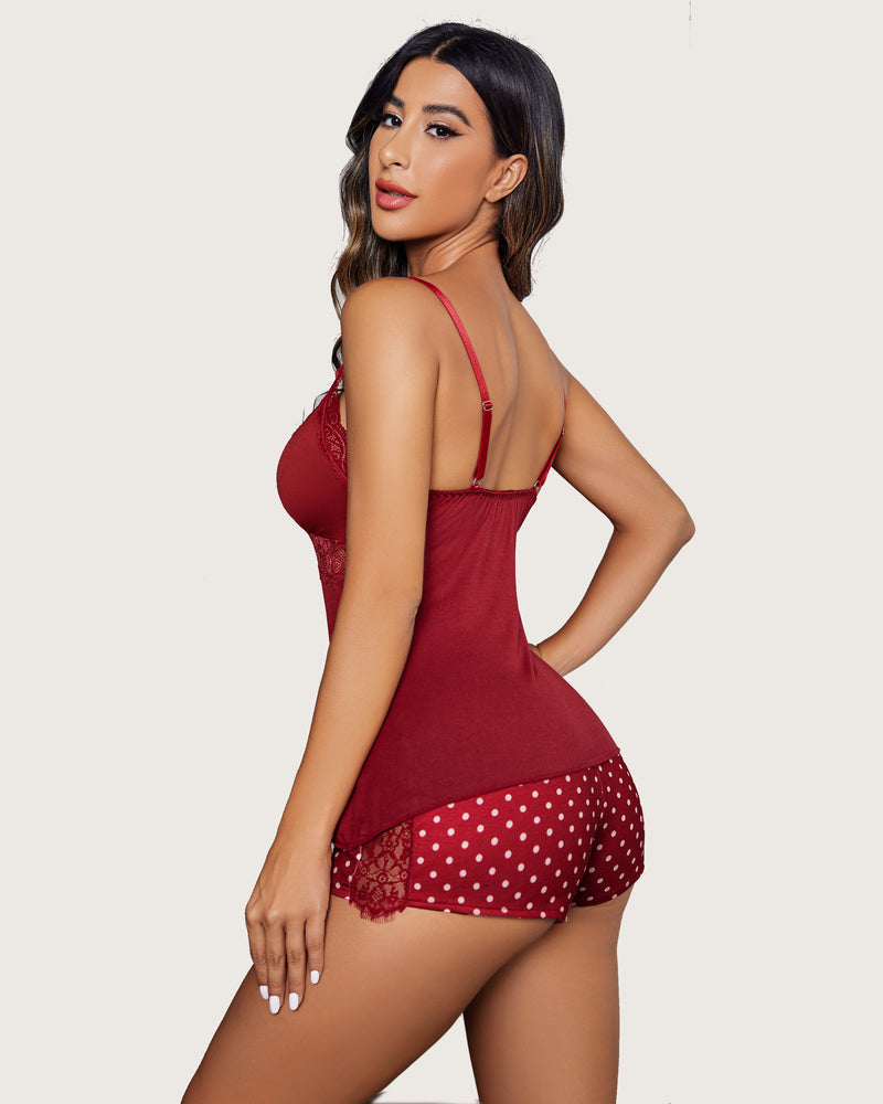 Lace FCami PJS Set Pajama Set