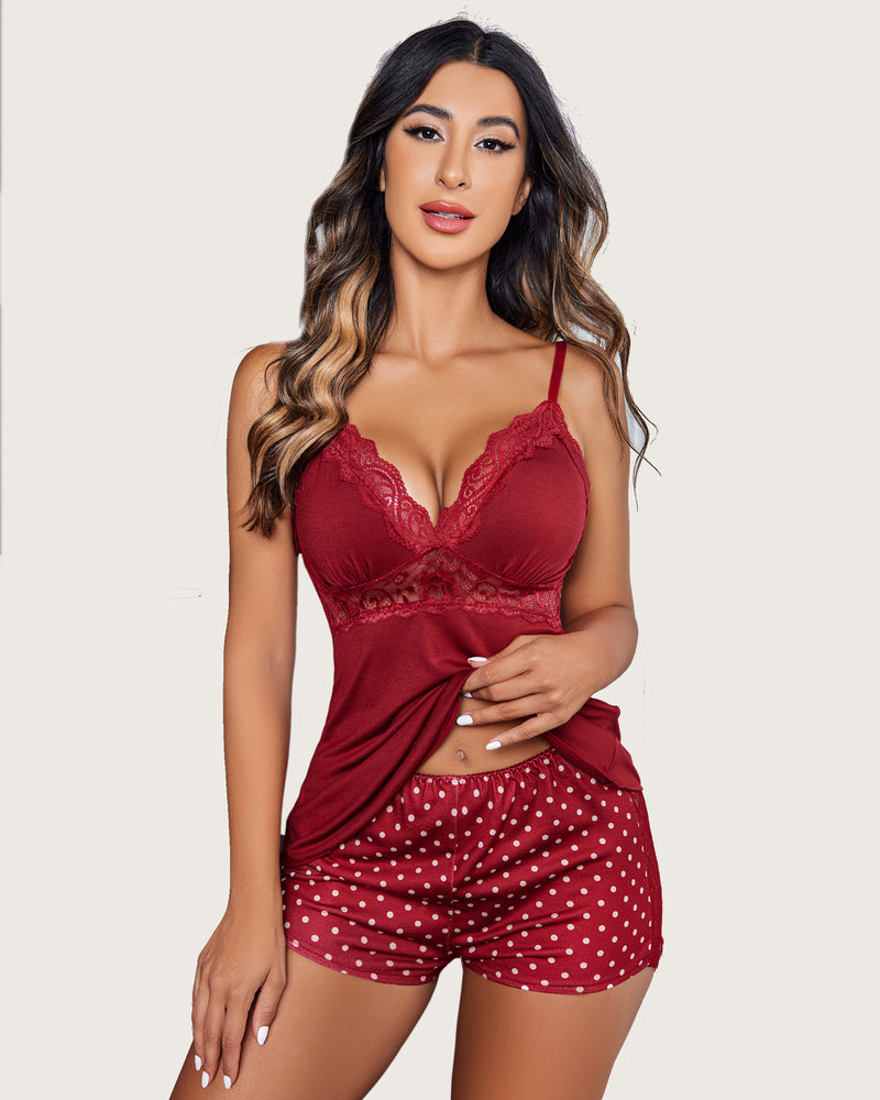 Lace FCami PJS Set Pajama Set