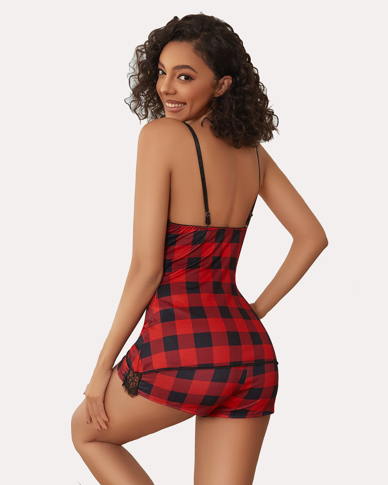 Lace FCami PJS Set Pajama Set