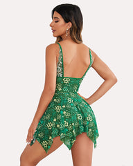 Clover Print Lace Lingerie