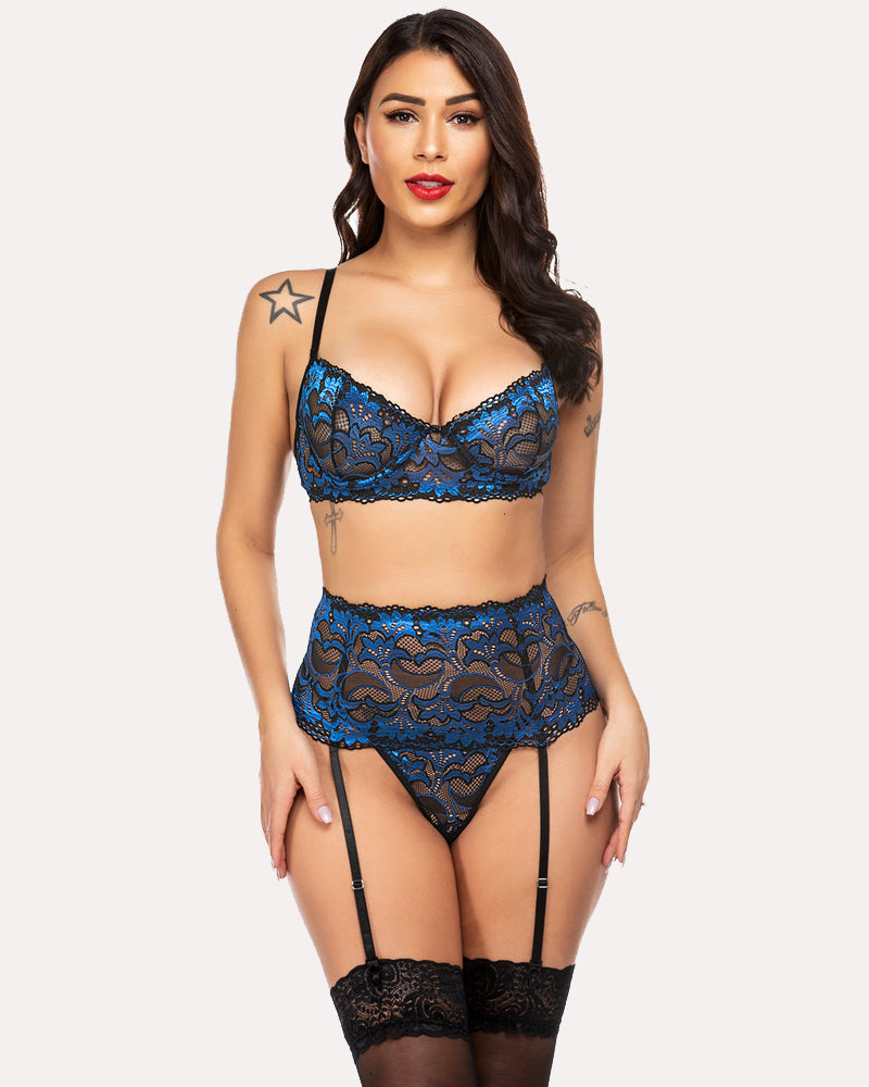 Bra and Panty Lingerie Set