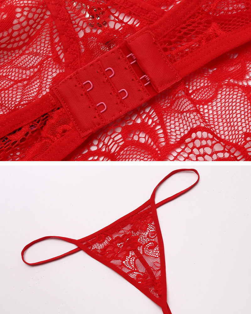 Christmas Lingerie Santa Babydoll