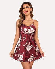 FSatin Dress Mini Slip Nightwear