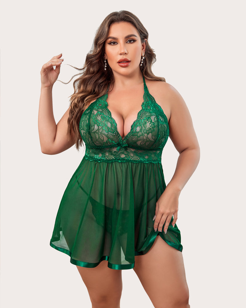 Plus Size Babydoll Lingerie