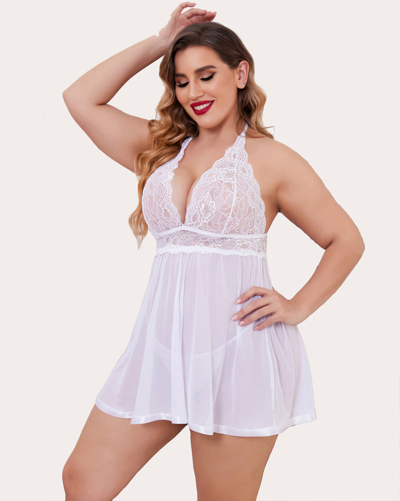 Plus Size Babydoll Lingerie