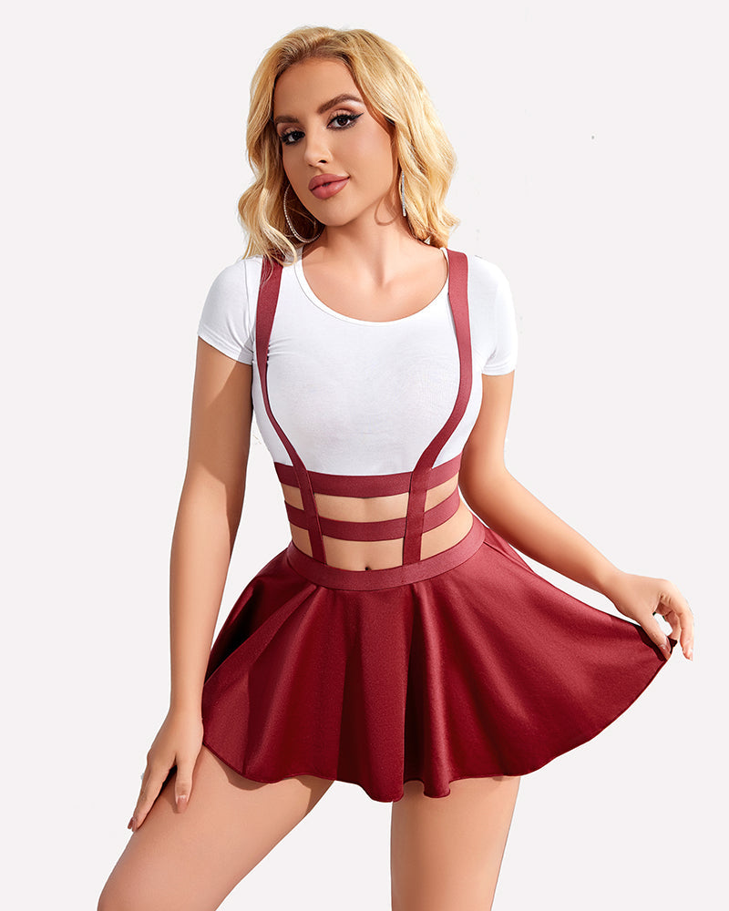 A-Line Pleated Skirt
