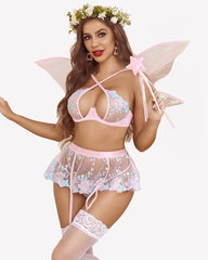 FGarter Lingerie Set with Underwire