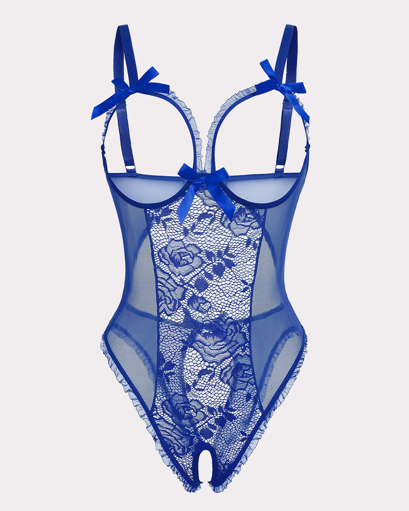 Leopard Lace Mini Bodysuit