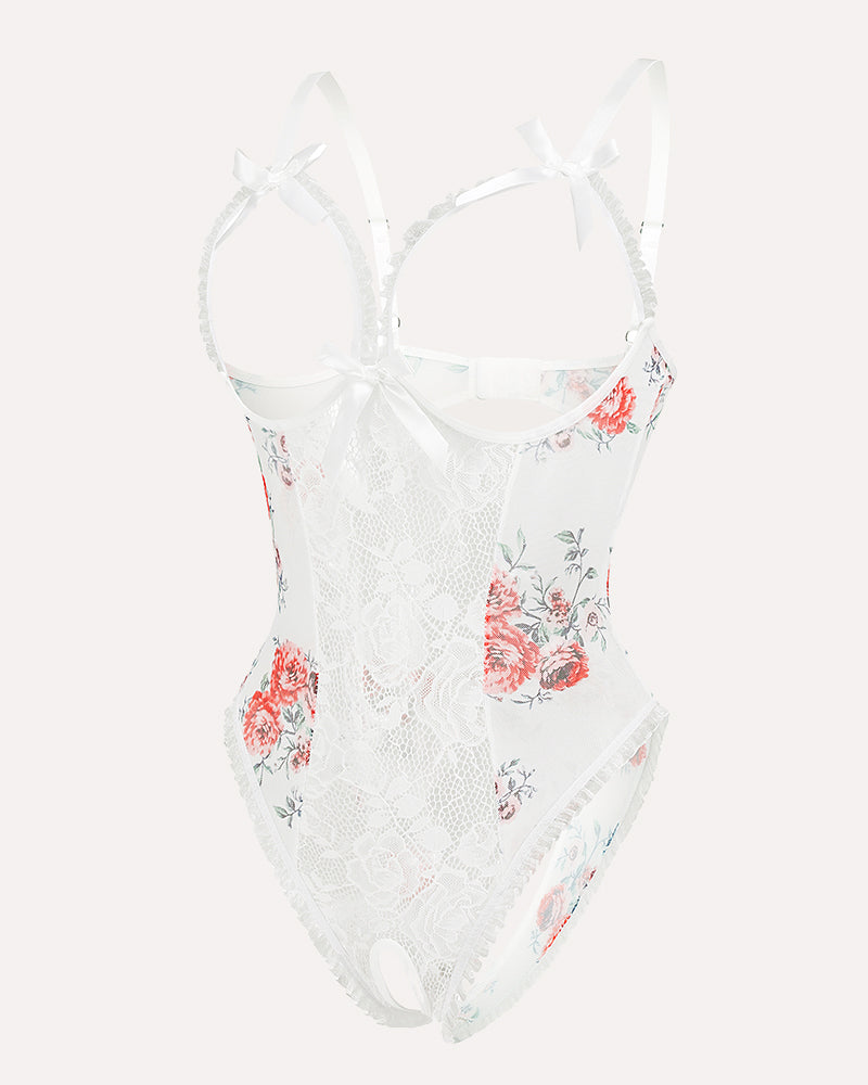 FPrint Lace Mini Bodysuit