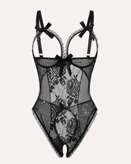 Leopard Lace Mini Bodysuit