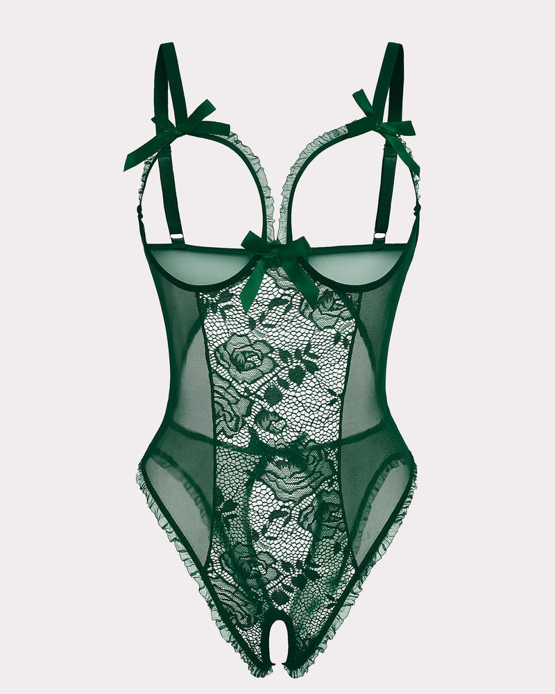 Leopard Lace Mini Bodysuit