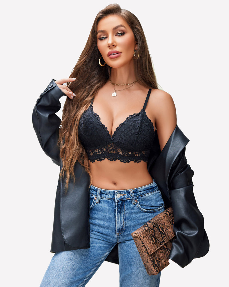 Bra and Panty Sets Lace Bralette Set