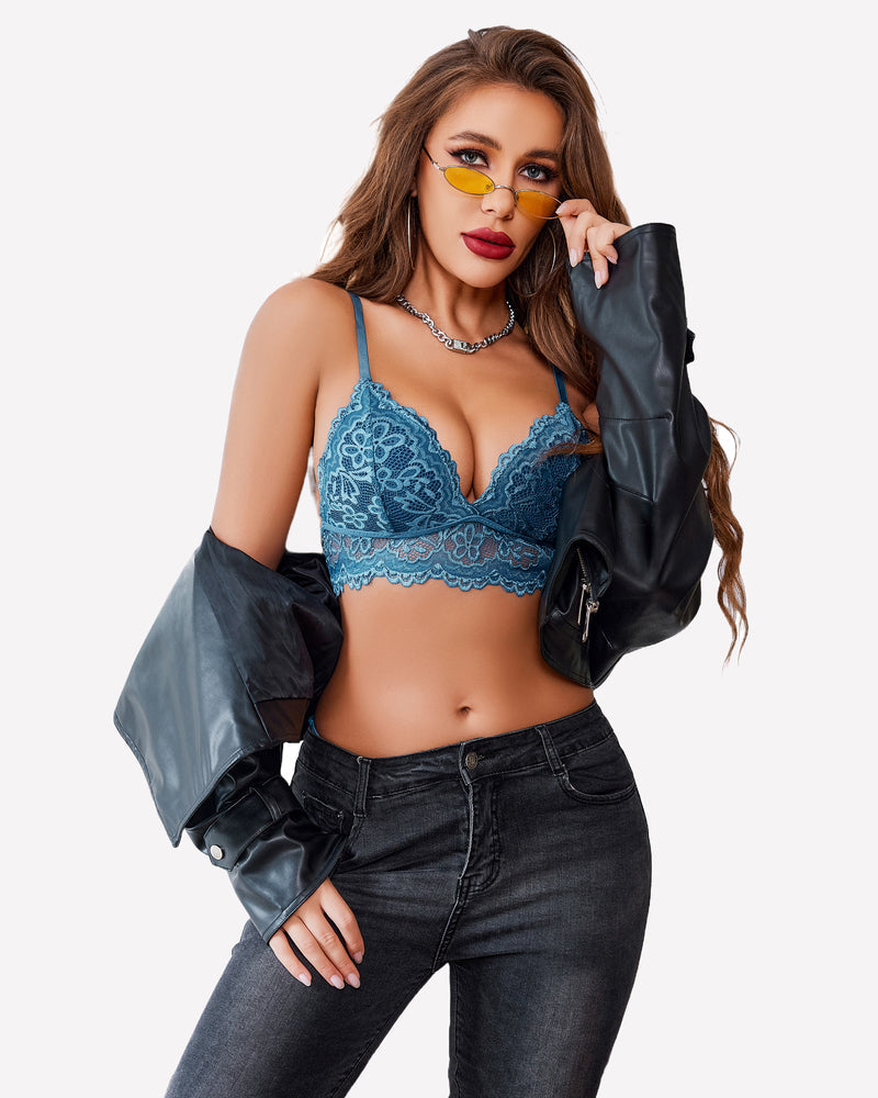 Bra and Panty Sets Lace Bralette Set