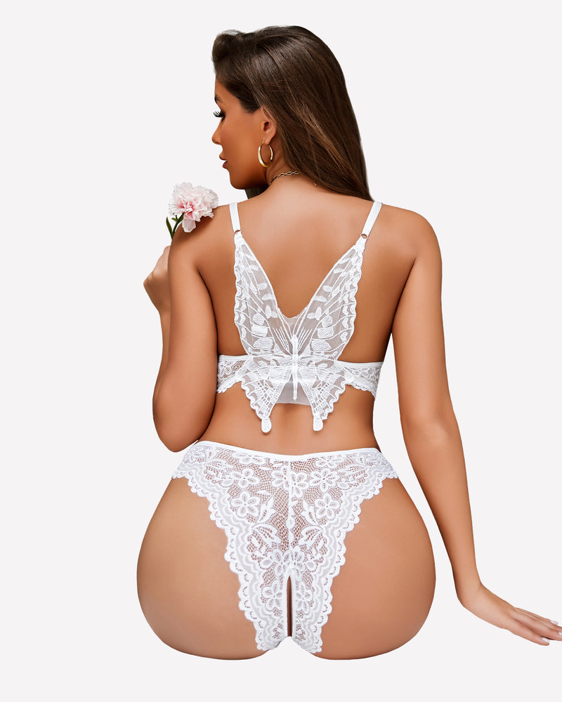 Bra and Panty Sets Lace Bralette Set