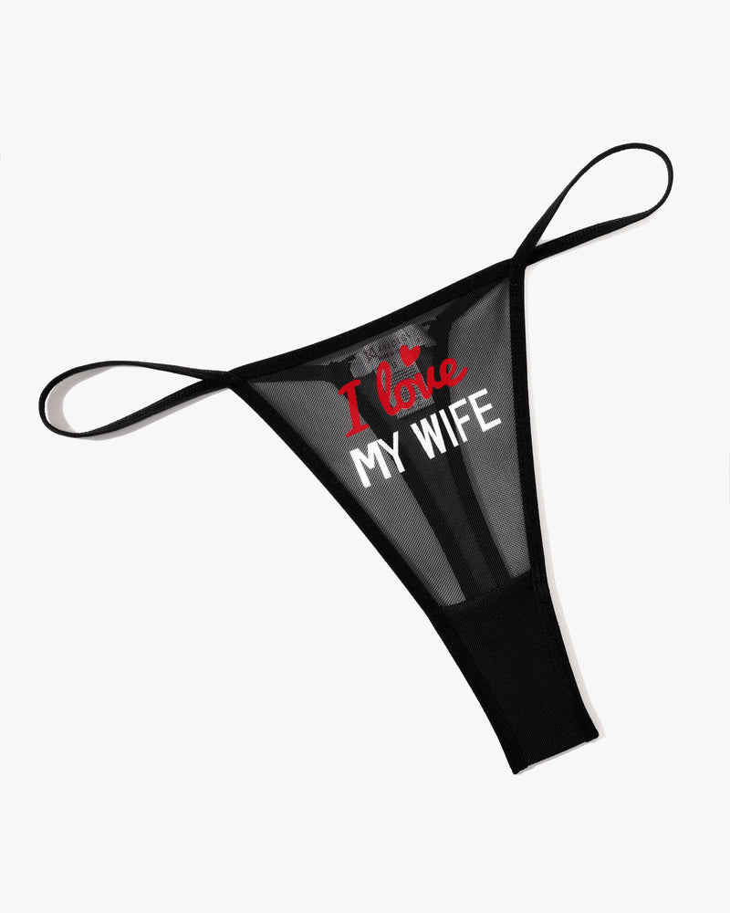 T-back Mesh Panties
