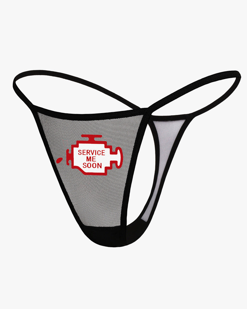 T-back Mesh Panties