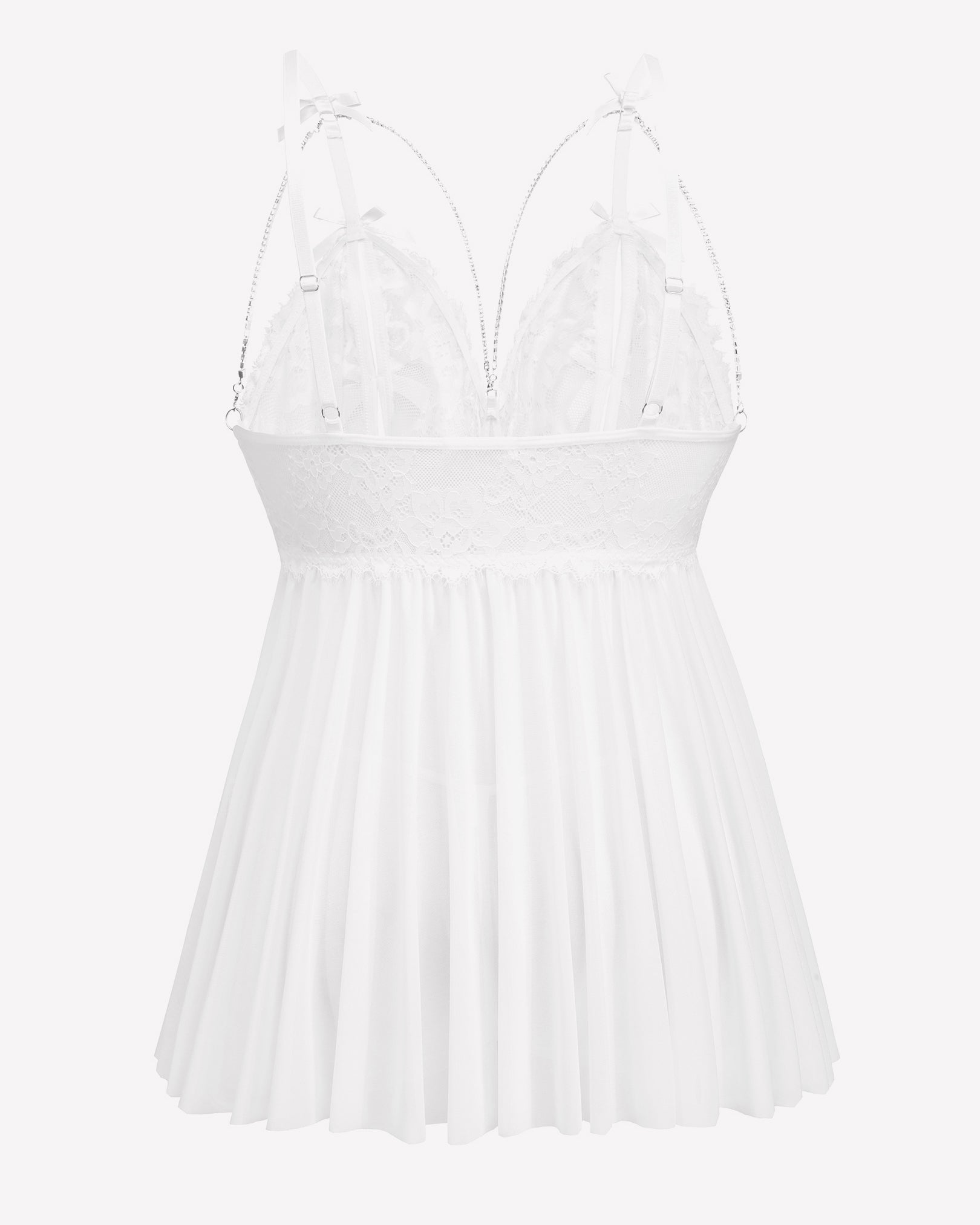 Plus Size Lace Babydoll Nighty