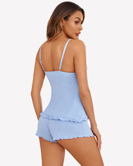 Soft Modal Pajama Sets with Shorts