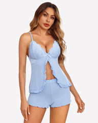 Soft Modal Pajama Sets with Shorts