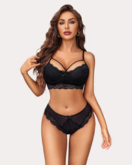Lace Bra and Panty Set Lingerie Set