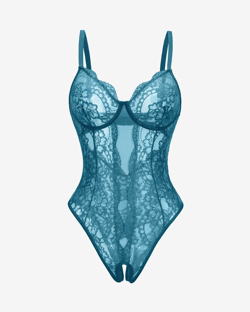 Deep V Cut Out One Piece lingerie