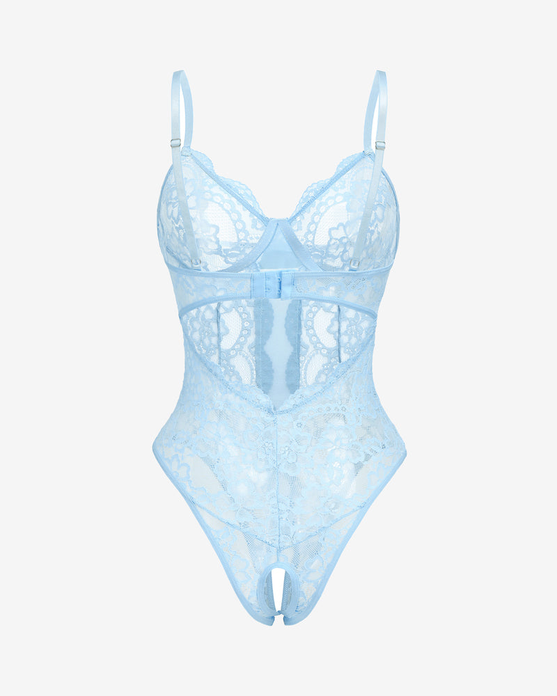 Deep V Cut Out One Piece lingerie