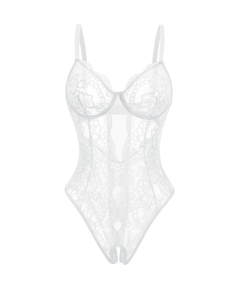 Deep V Cut Out One Piece lingerie