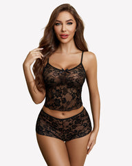 Sheer 2 Piece Mesh Bralette Set