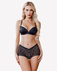Lace BoyShorts High Waist Panties