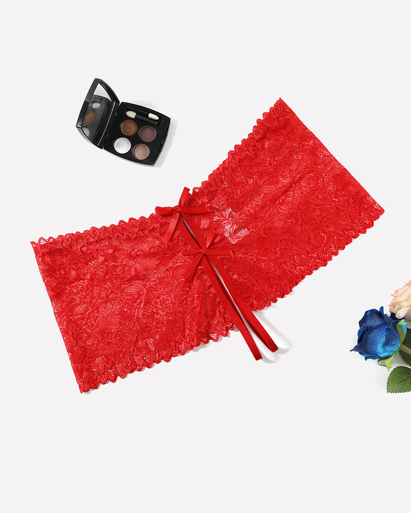 Lace Underwear High Waist Panty