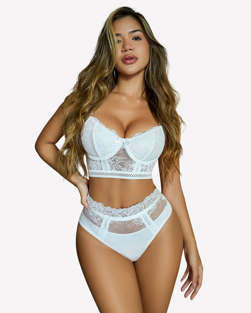 High Waist Panty and Bra Set