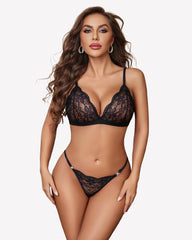 No Wire Bra And Panties Sets