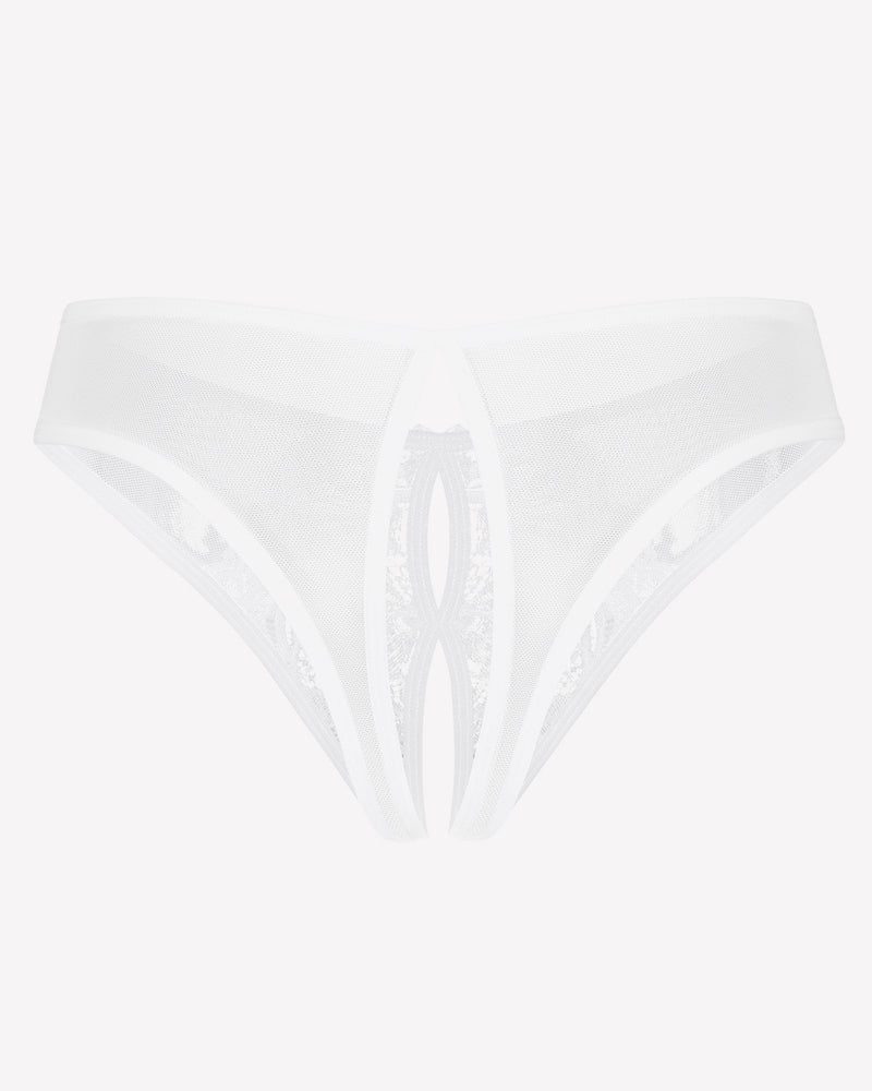 Mesh Panties Briefs with Cute Bow