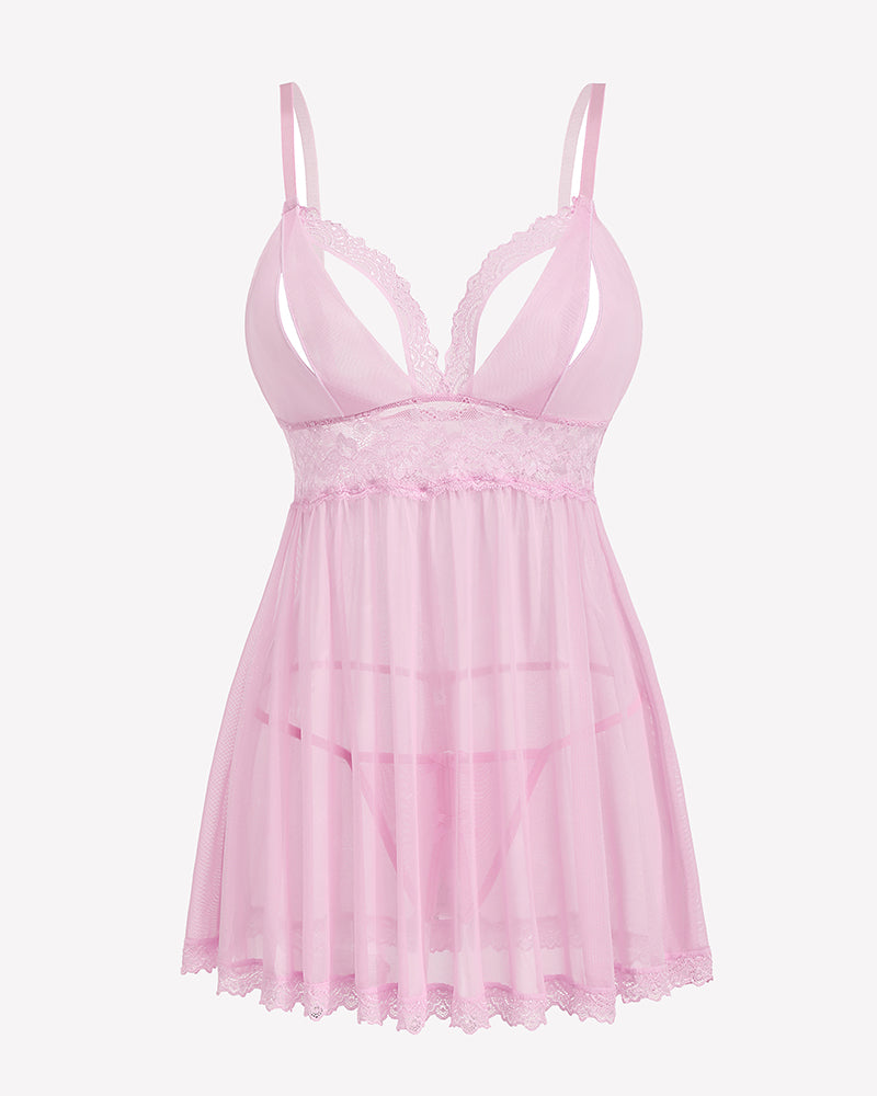 Lace Babydoll Boudoir Outfits