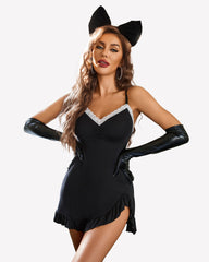 Modal Side Slit Chemise nighties