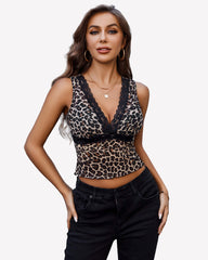 Mesh Tank Top Sheer Tops