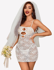 Cutout Chemise Exotic Boudoir Outfits