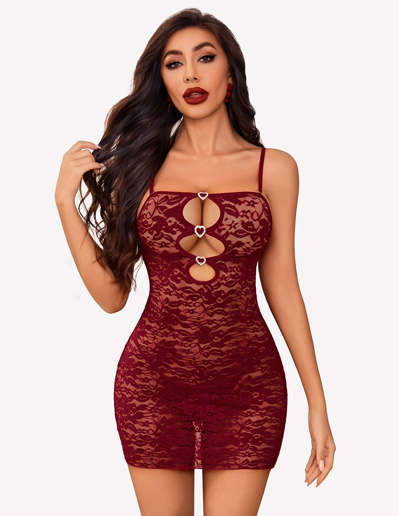 Cutout Chemise Exotic Boudoir Outfits