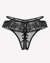 Lace Cheeky Mesh Hollow Thongs