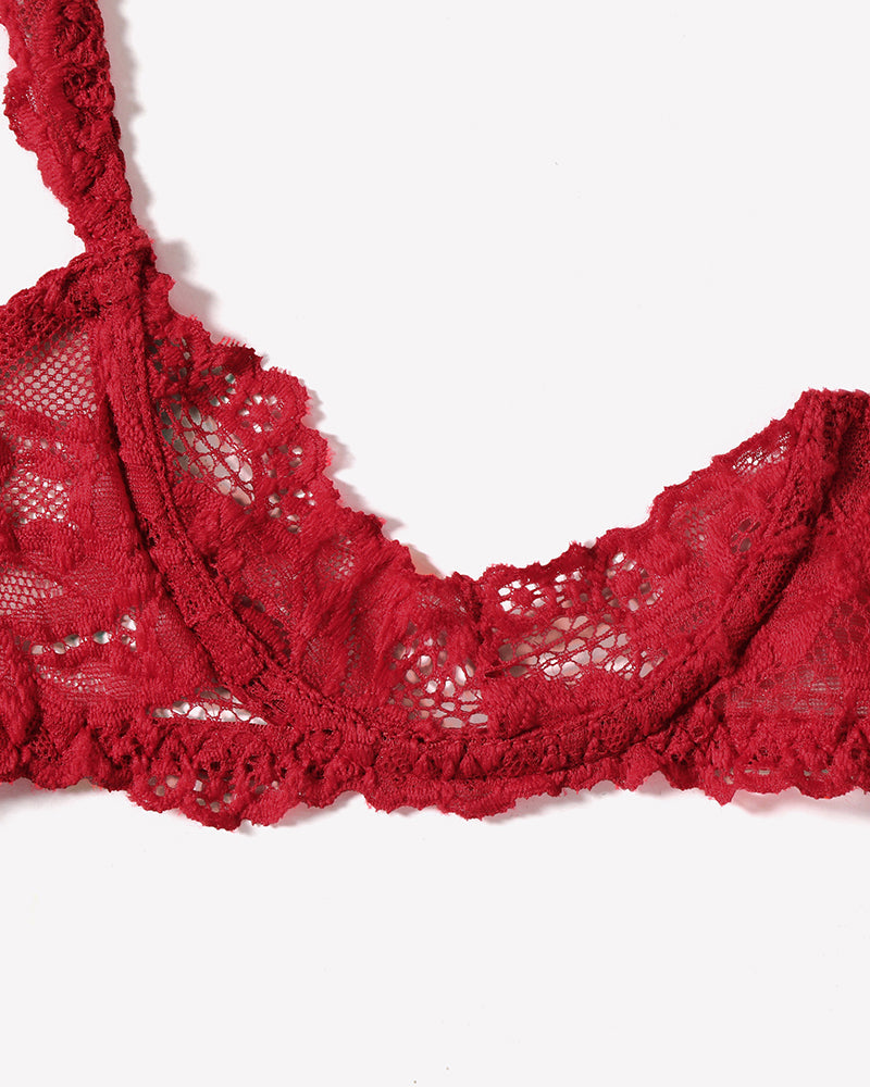 Push Up Lace Bra and Panty Sets