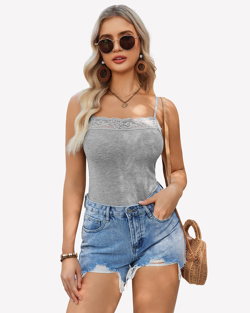 Cami Pajama Lace Trim  Sleepwear