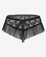 FLace Briefs with Cute Bow