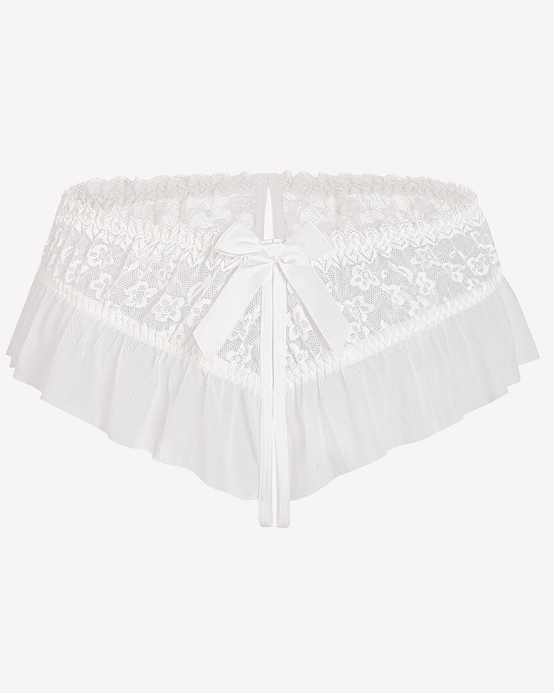 FLace Briefs with Cute Bow
