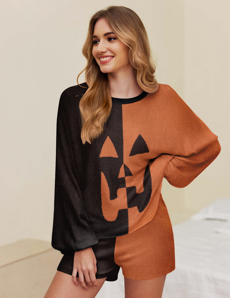 Ekouaer Pajamas Set Soft Knit Lounge Sets (US Only)