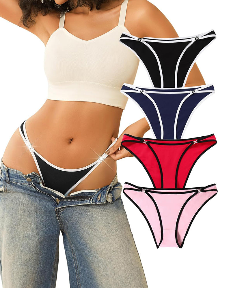 Cotton Panties Low Rise Hipster